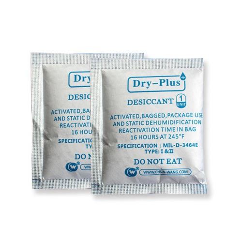 Bentonite Clay Desiccant 1 Unit In Tyvek Bag